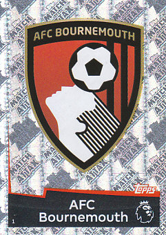 Club Badge AFC Bournemouth 2018/19 Topps Match Attax #1